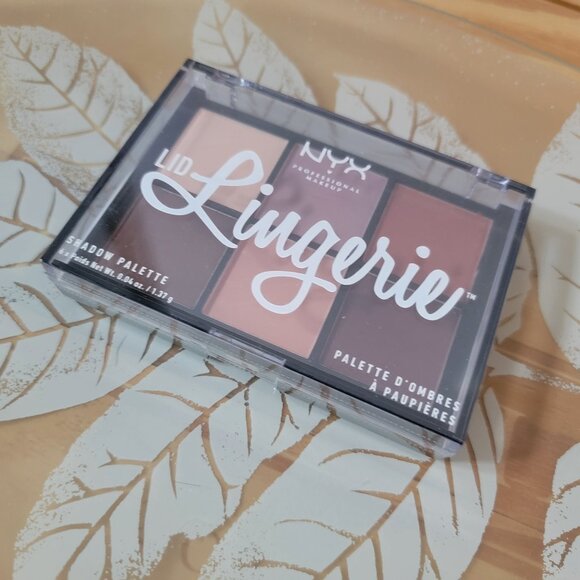NYX Eyeshadow Palette PROFESSIONAL MAKEUP Lid Lingerie Shadow Palette NWOT - Picture 4 of 6